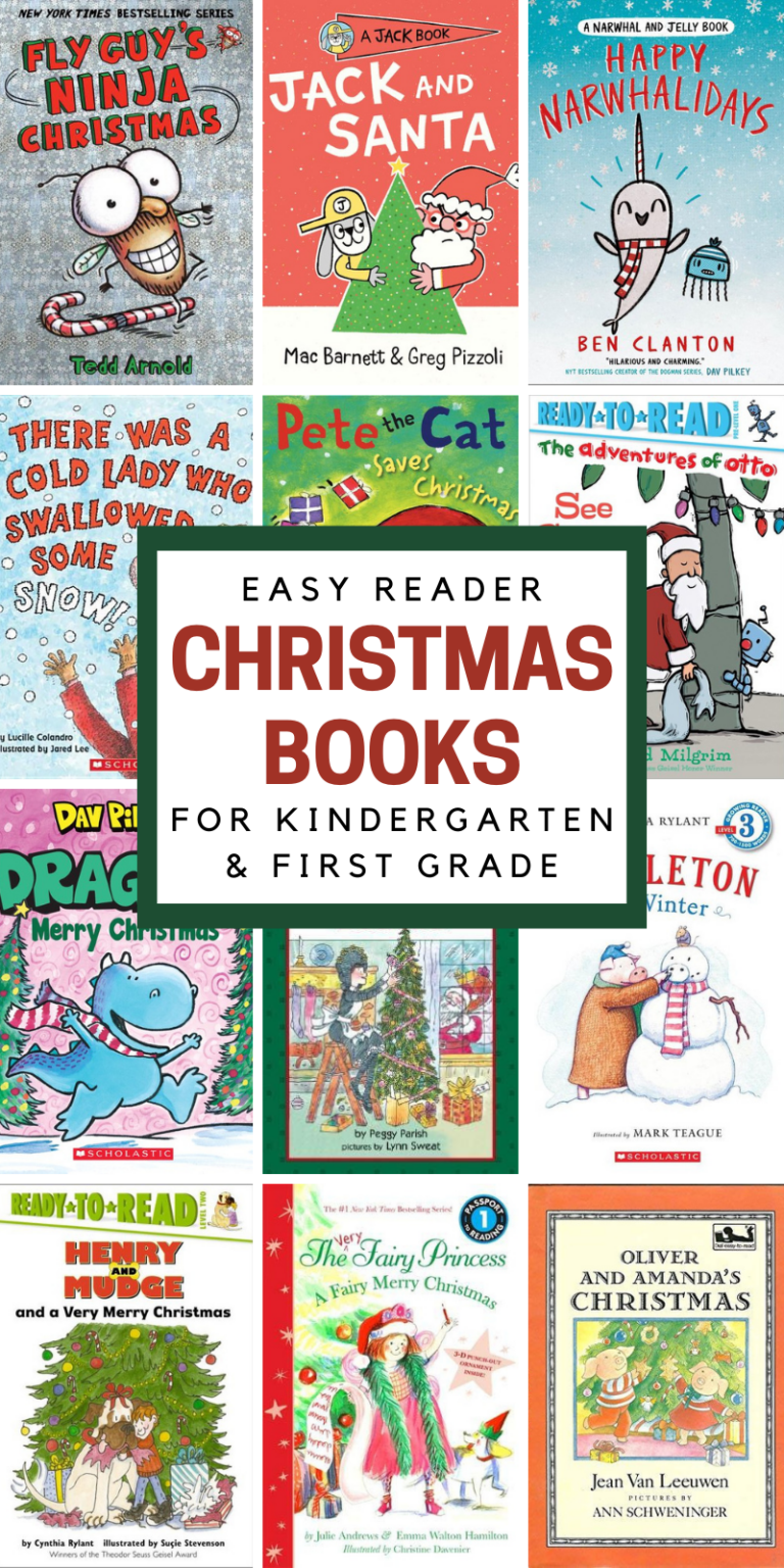 Easy Reader Christmas Books for Kindergarten and First Grade - Everyday ...