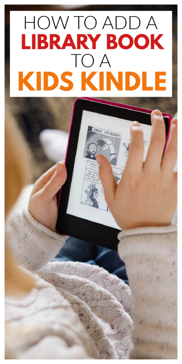 How to Add a Library Book to a Kids Kindle Everyday Reading