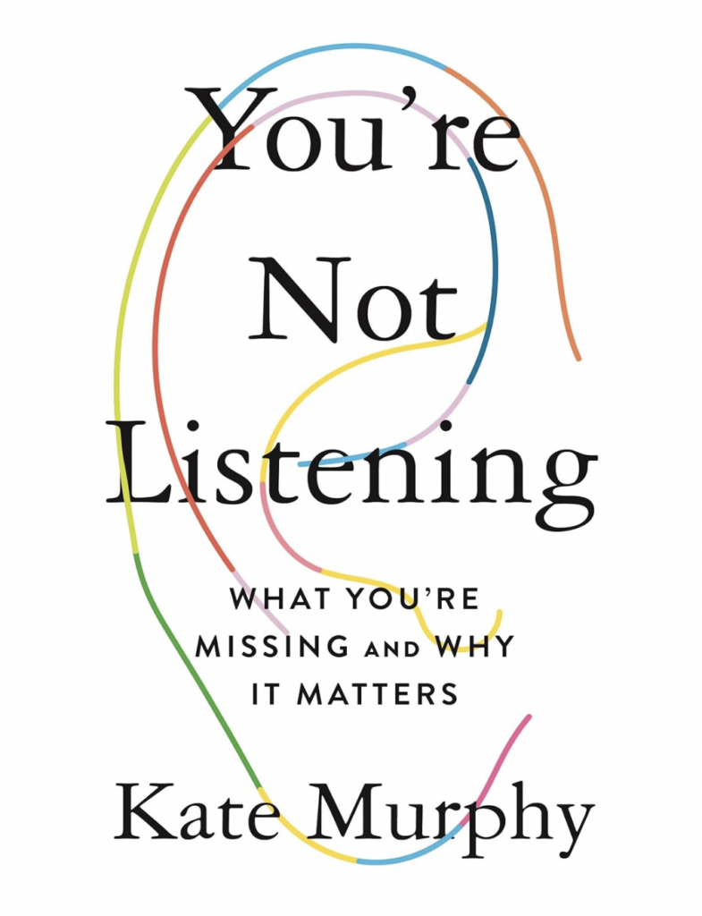 You're not listening