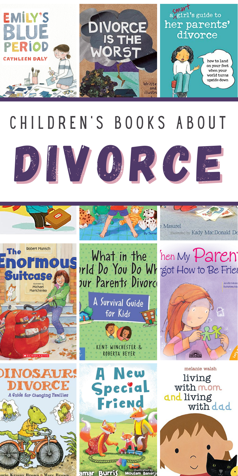 children's books about divorce