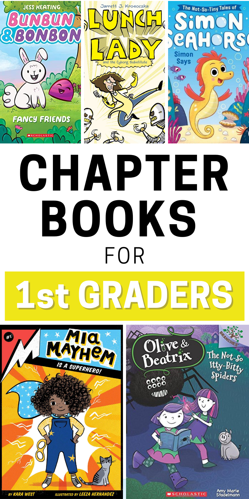 chapter books for 1st graders