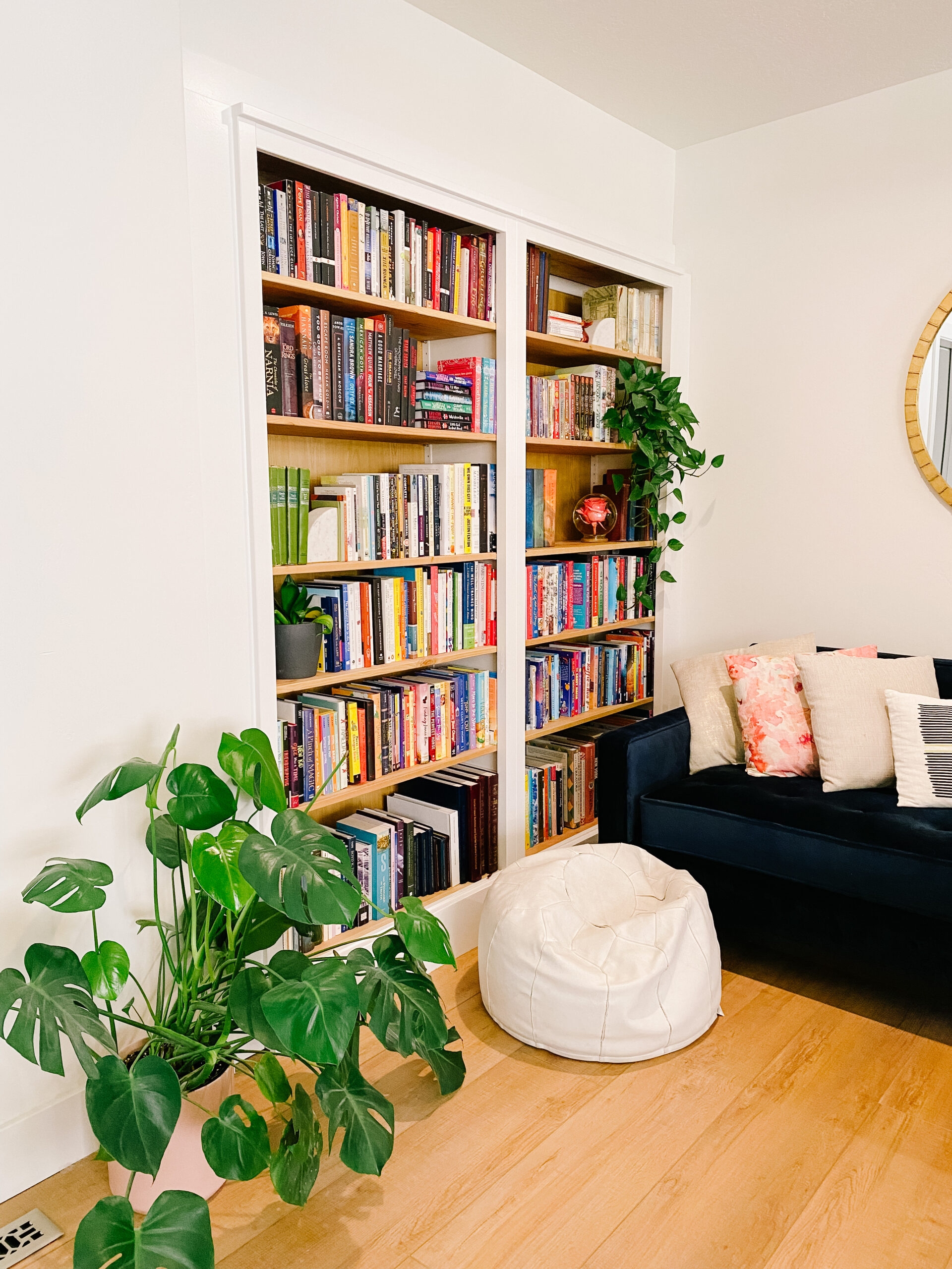 organizing books