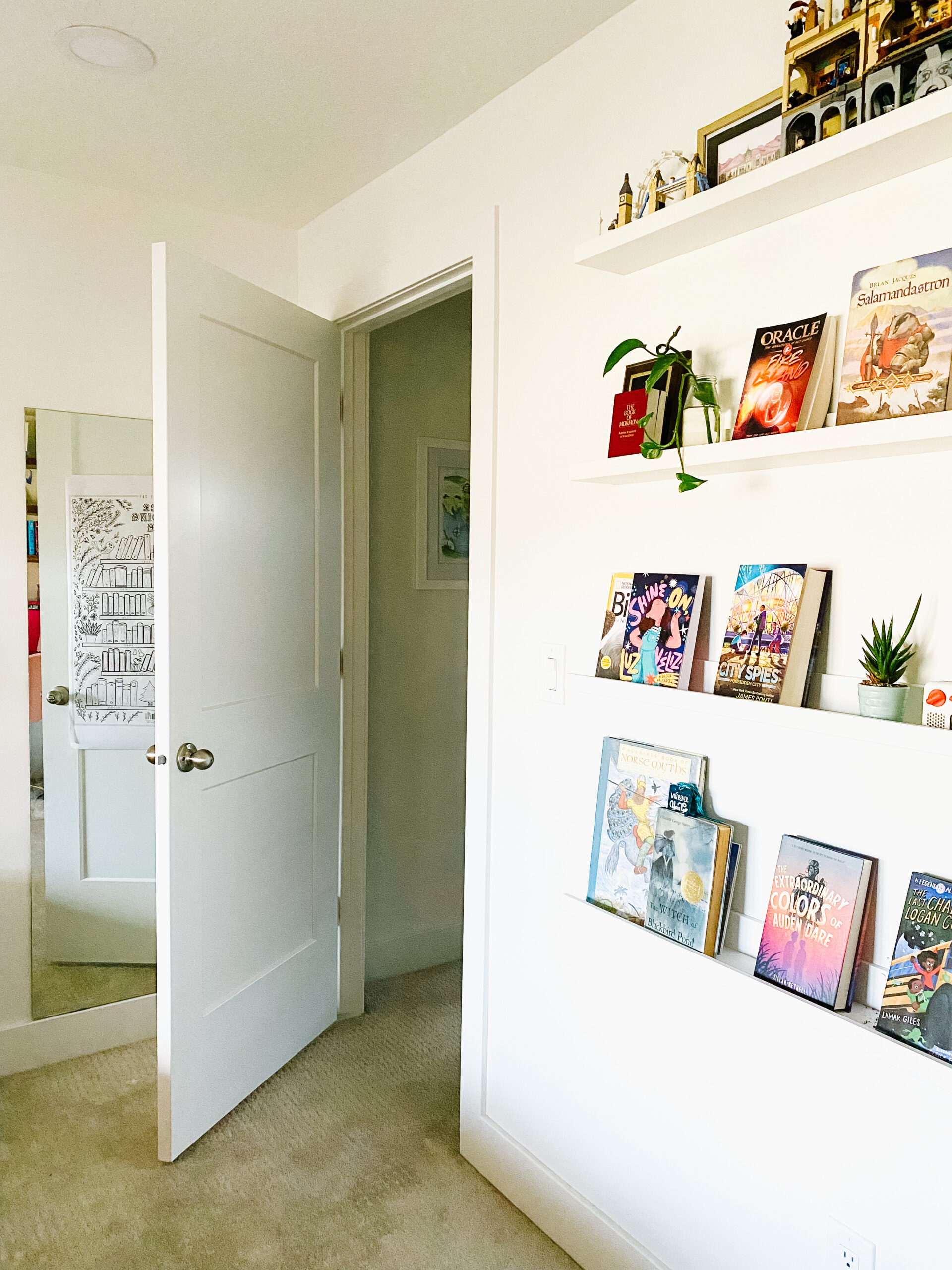 Organizing a Tween Bookshelf - Delineate Your Dwelling