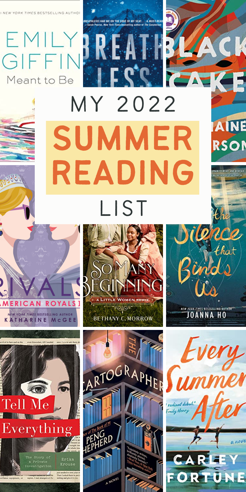 My 2022 Summer Reading List - Everyday Reading