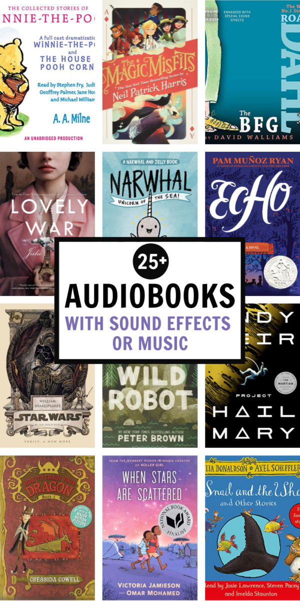 25+ Audiobooks With Sound Effects or Music Everyday Reading