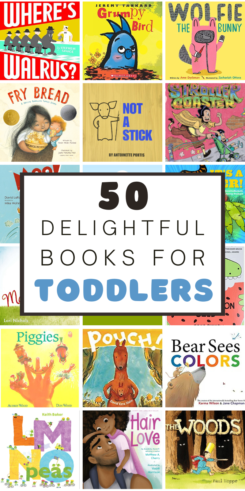 Best books to store read to toddlers