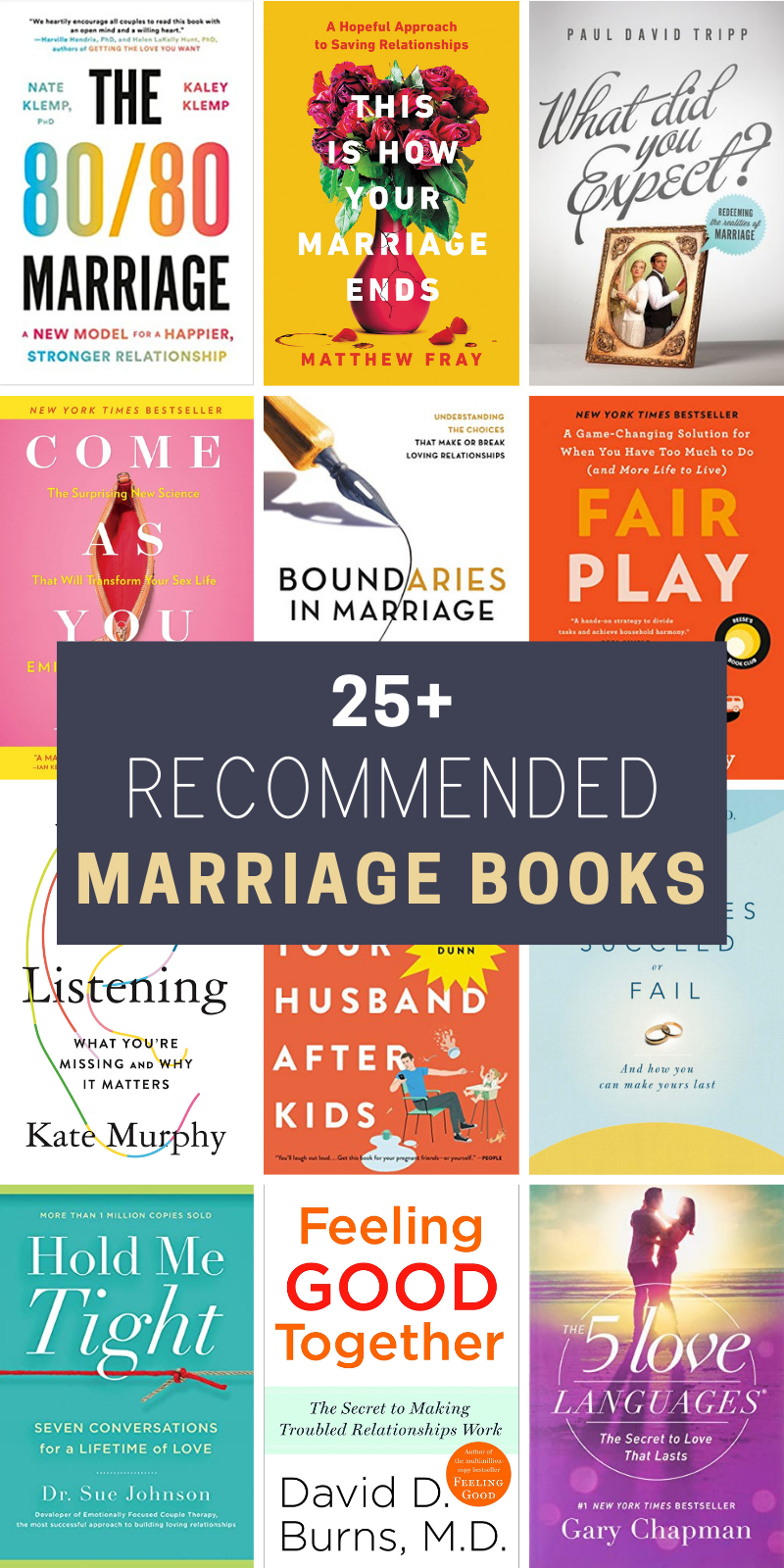 25+ Recommended Marriage Books photo