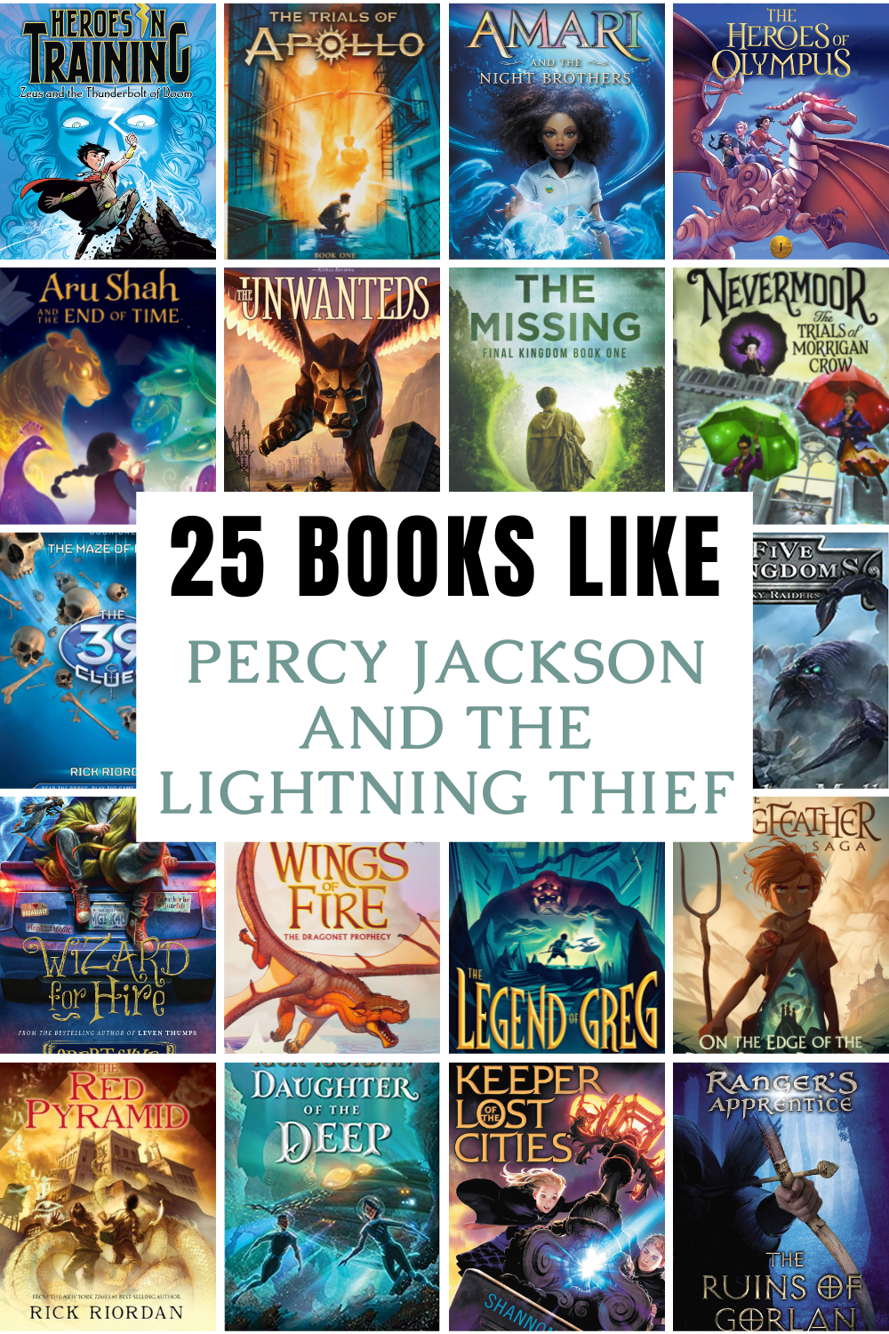 21 Thrilling Books Like Percy Jackson