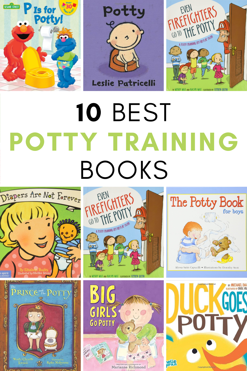 potty training books