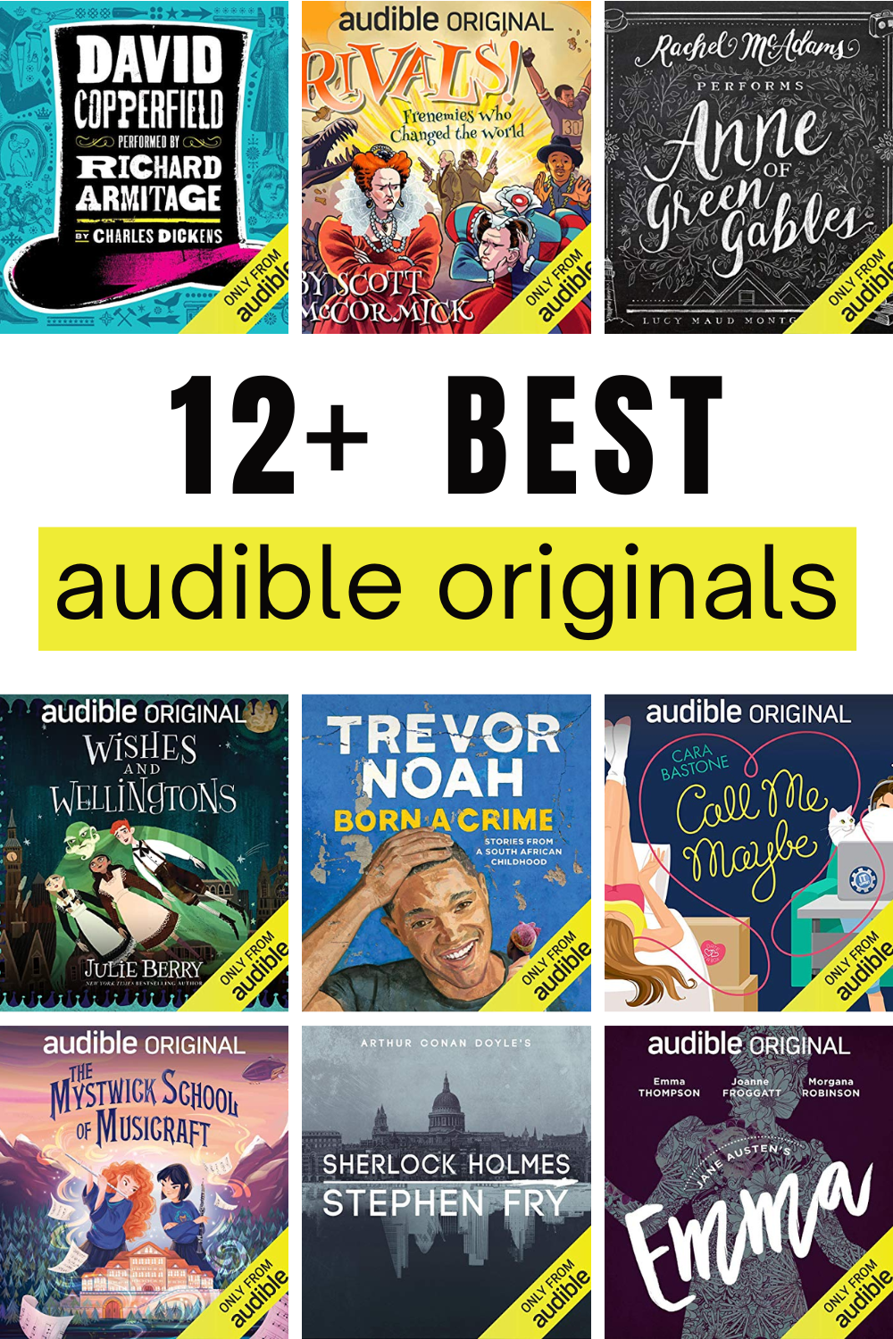 audible original book list