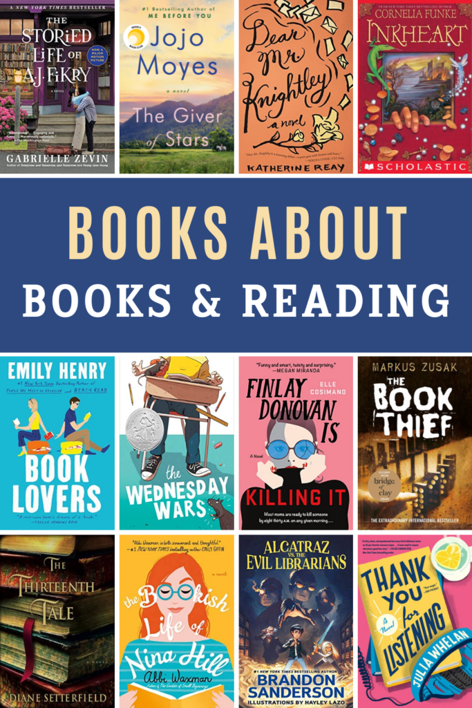 20+ Fiction Books About Books or Reading - Everyday Reading