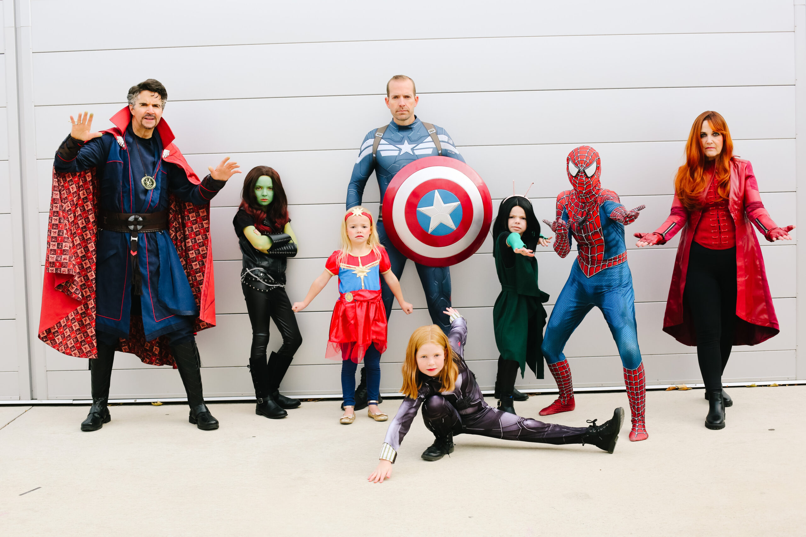 Our Family Avengers Costume Everyday Reading