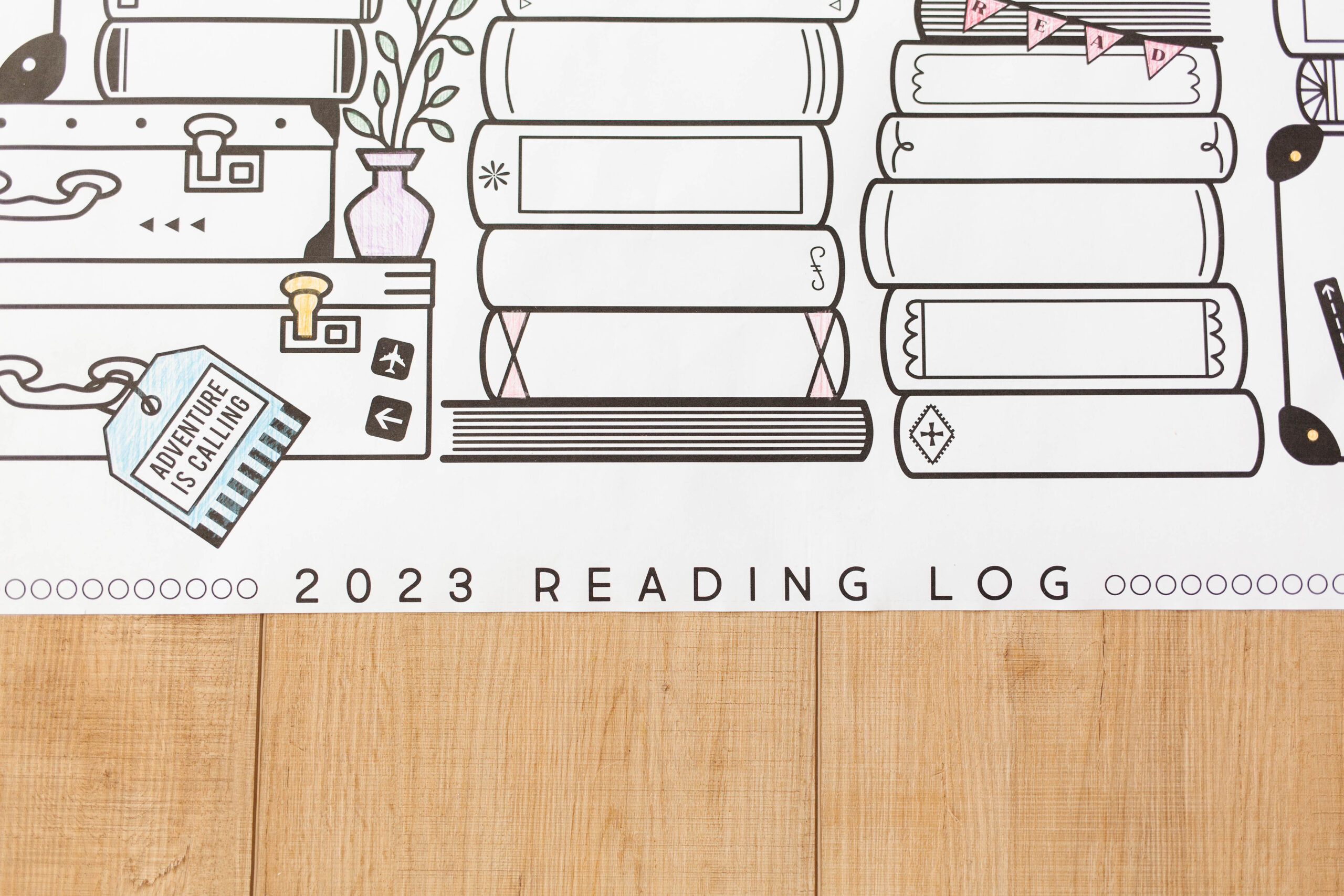 Free Printable Reading Log Template