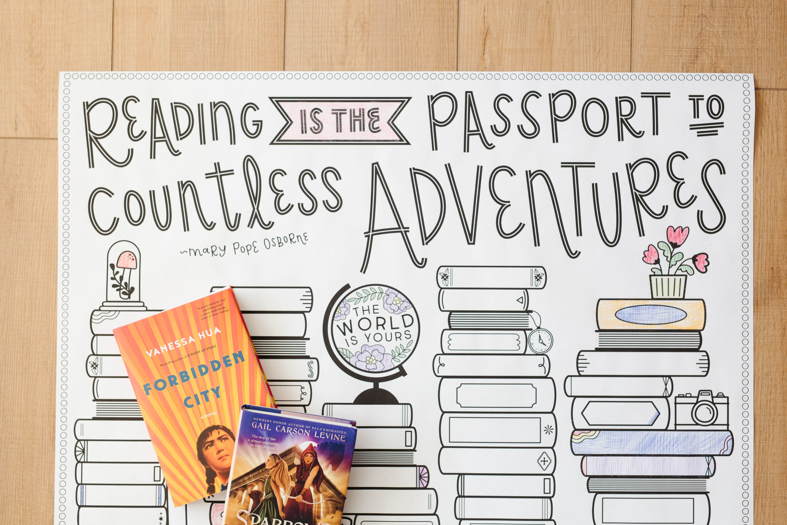 DIY Passport Book + Free Printable!