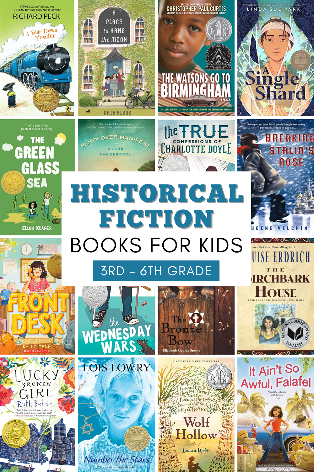 historical fiction books for kids