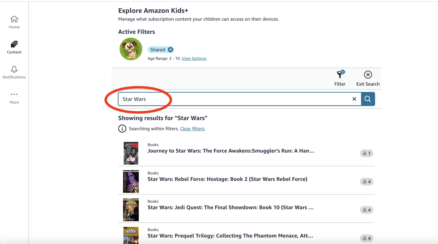how to remove books from amazon kids kindle