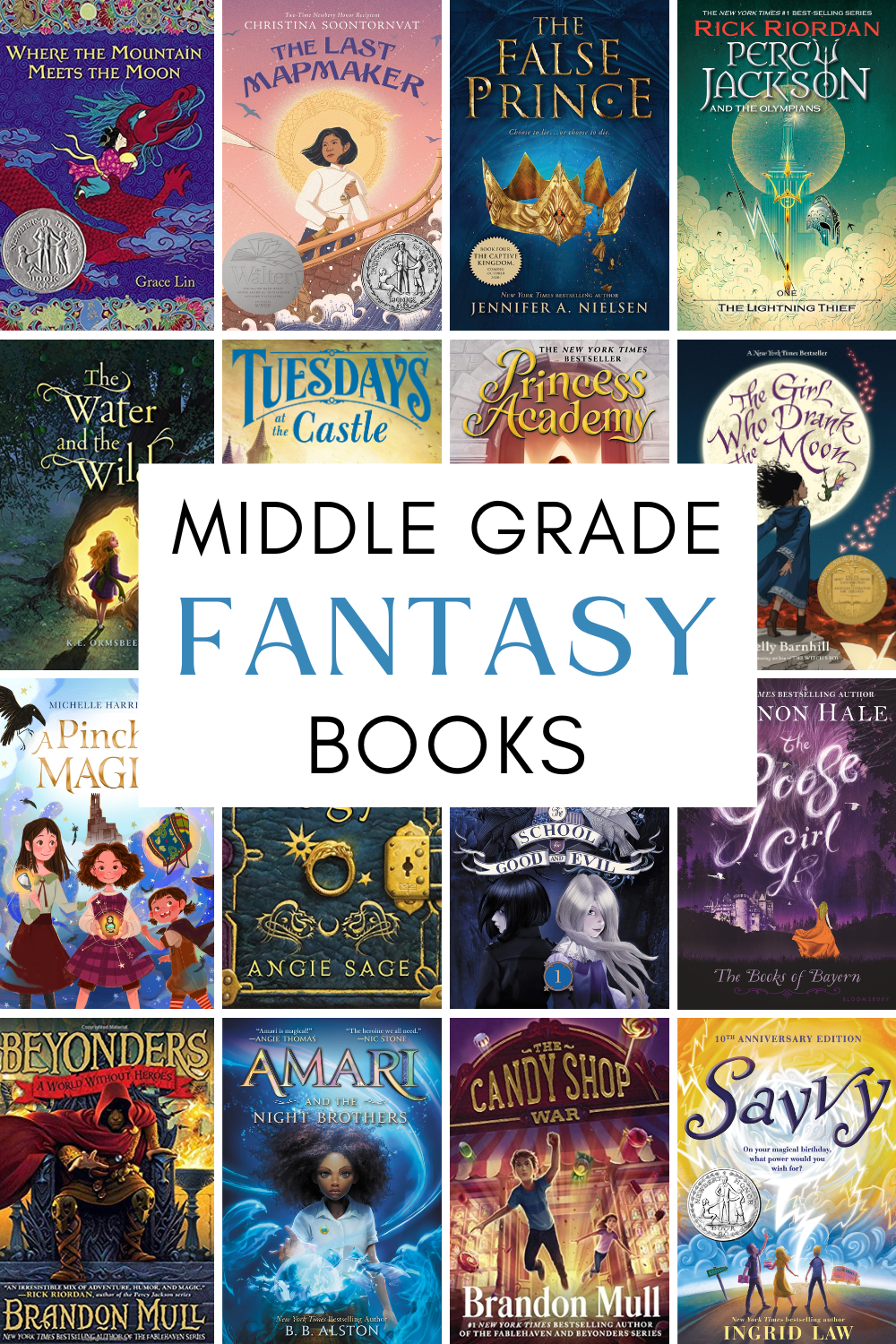 fantasy books for kids