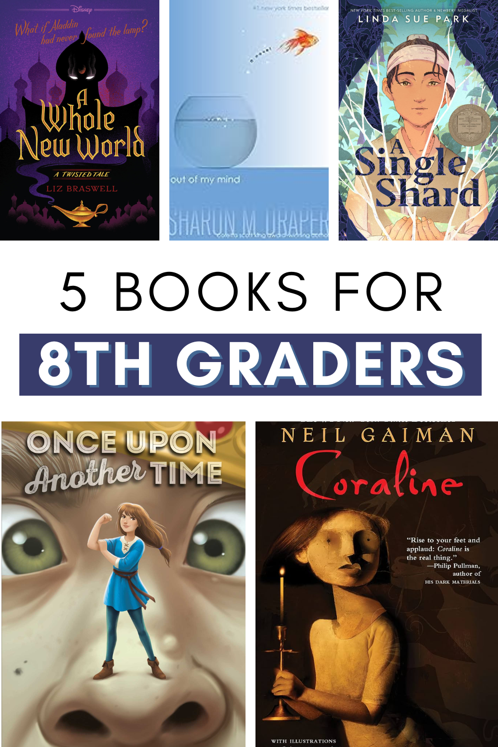 books for 8th graders