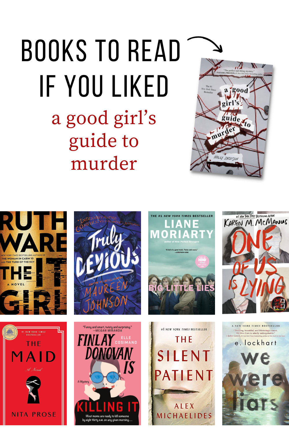 a good girl's guide to murder read alikes