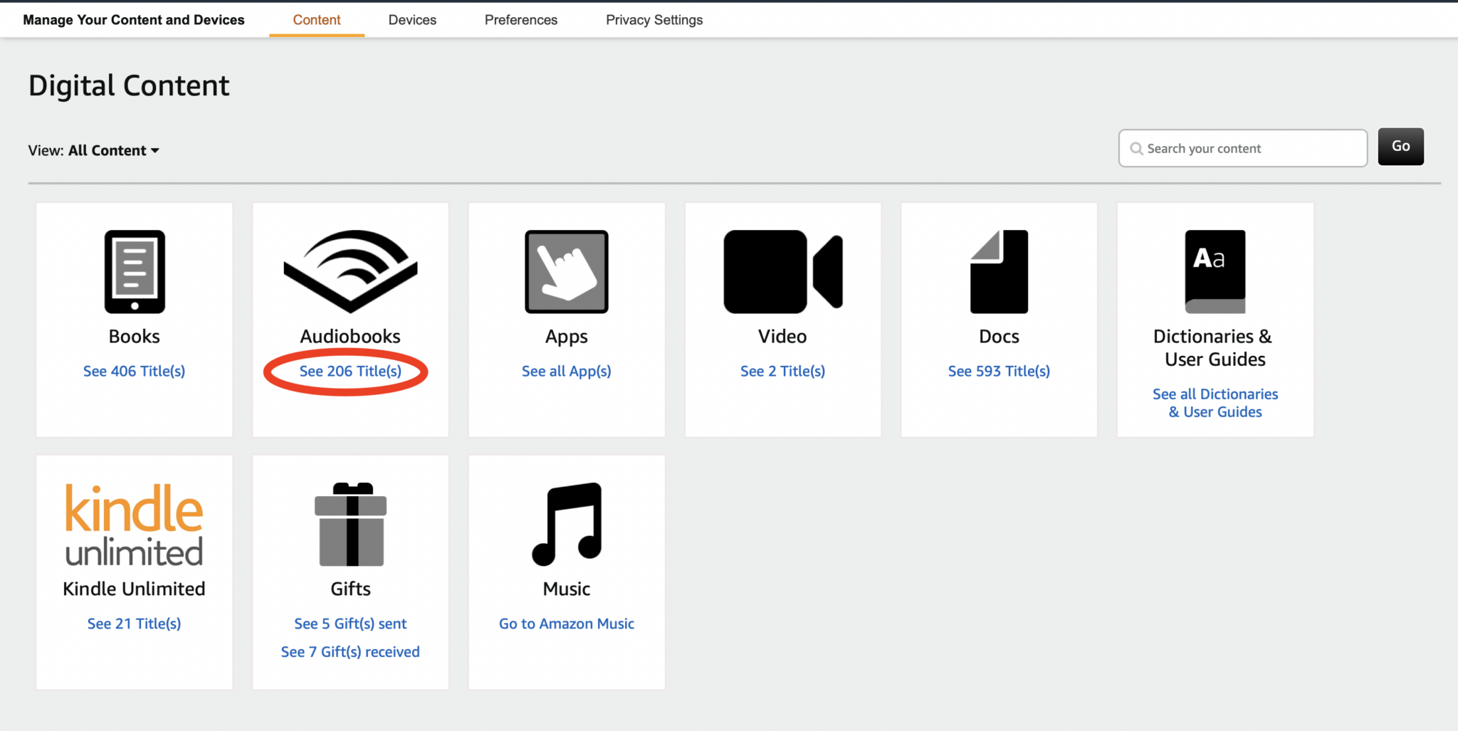 How to add an Audible audiobook to a Kids Kindle Everyday Reading