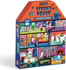 mudpuppy spooky house halloween puzzle