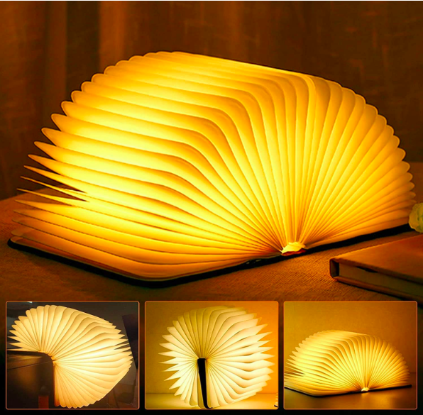 folding reading lamp