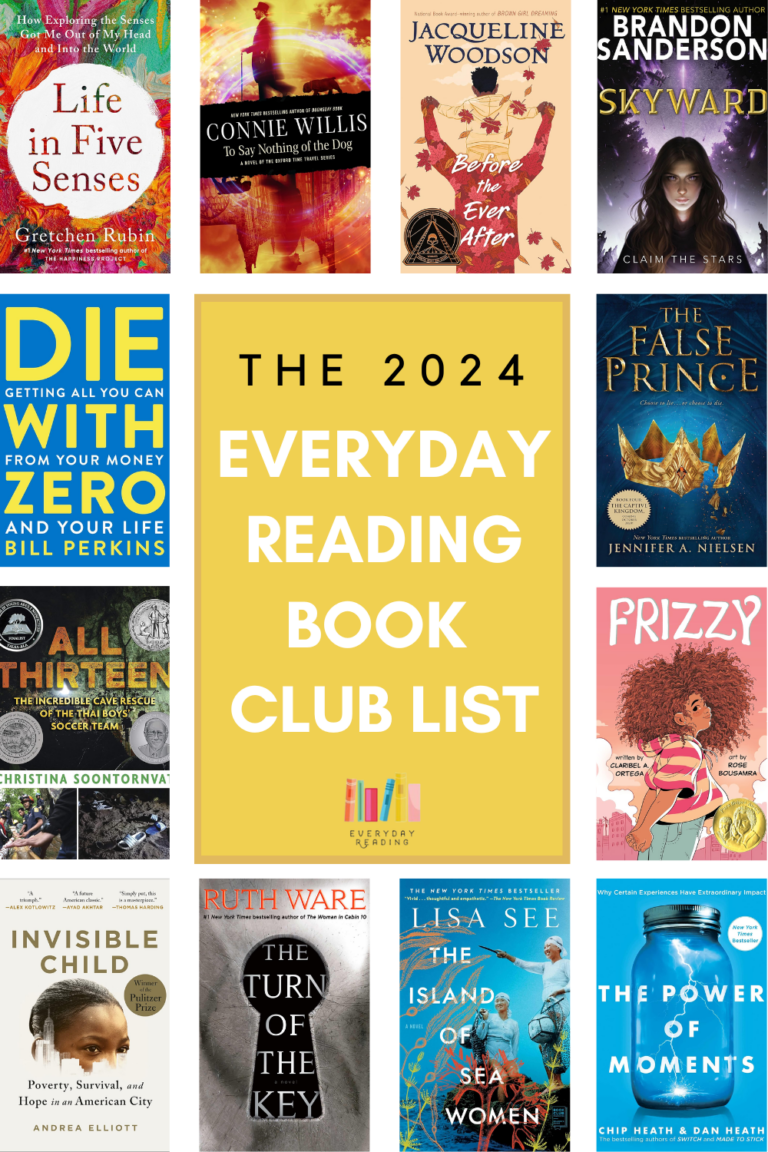 The 2024 Everyday Reading Book Club List - Everyday Reading