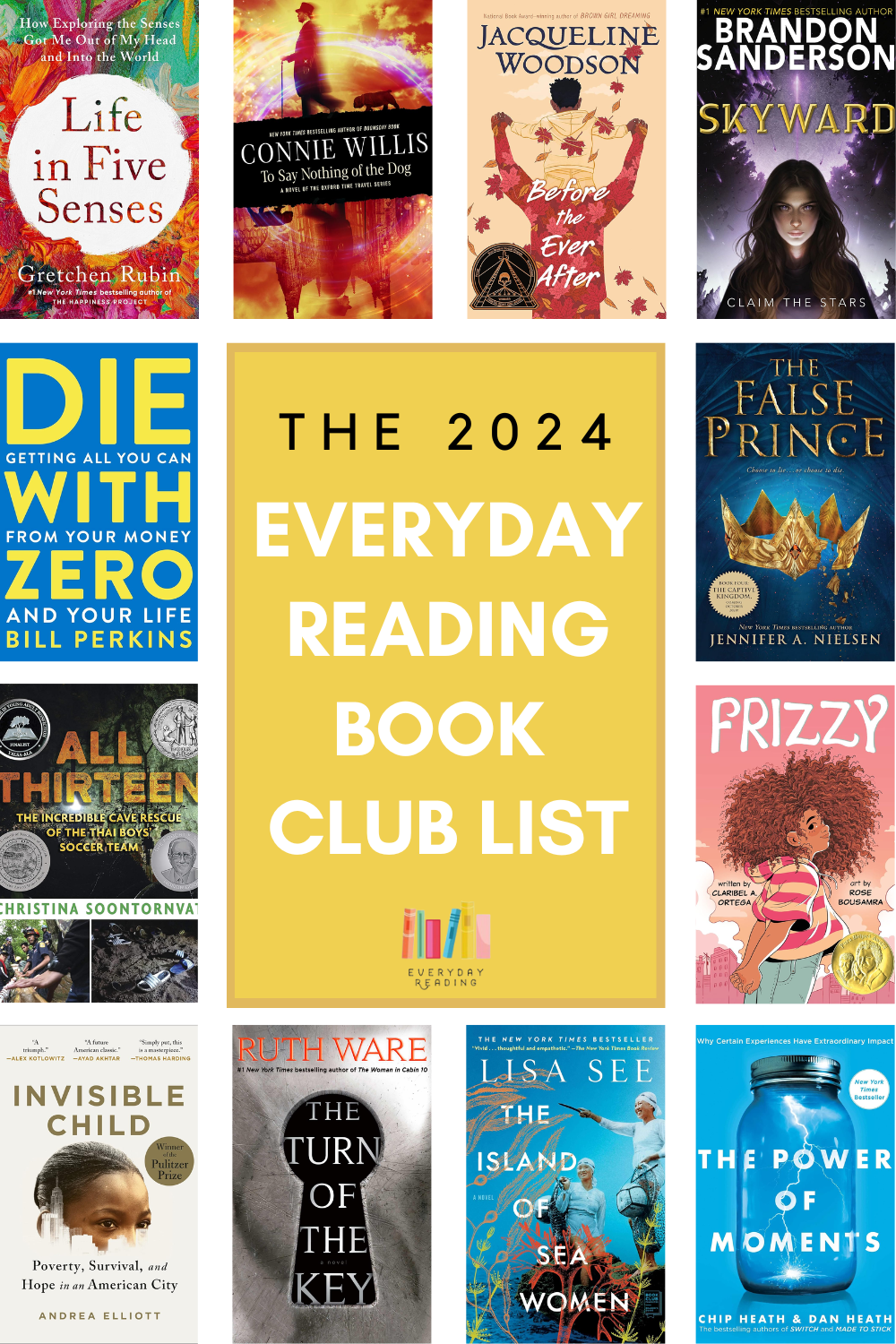 everyday reading book club list 2024