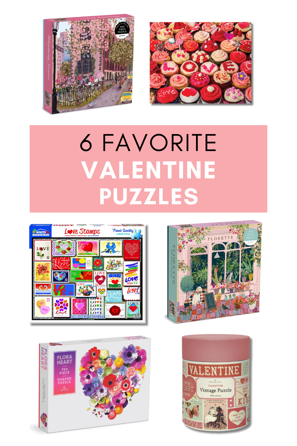 6 Favorite Valentine Puzzles