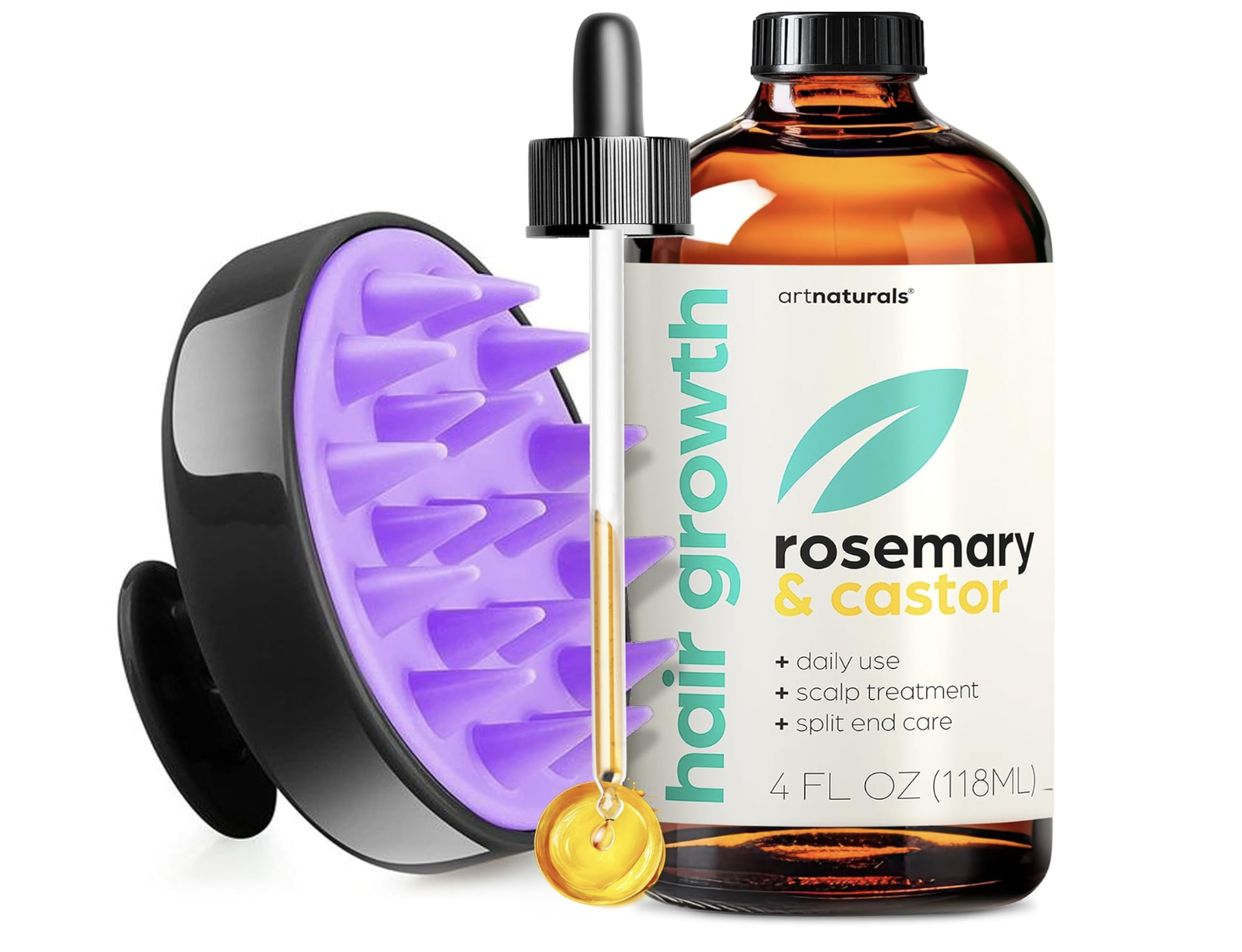 Artnaturals Rosemary and castor oil hair serum