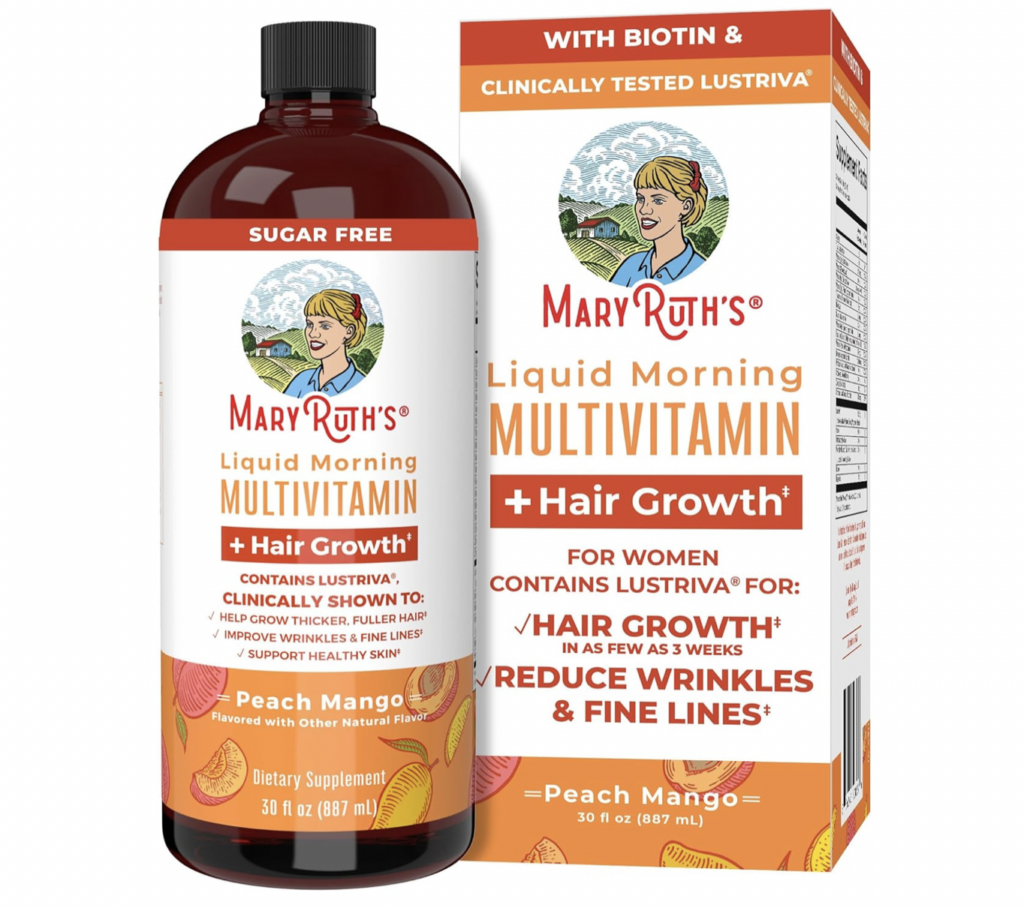 Mary Ruth's multivitamin plus hair growth