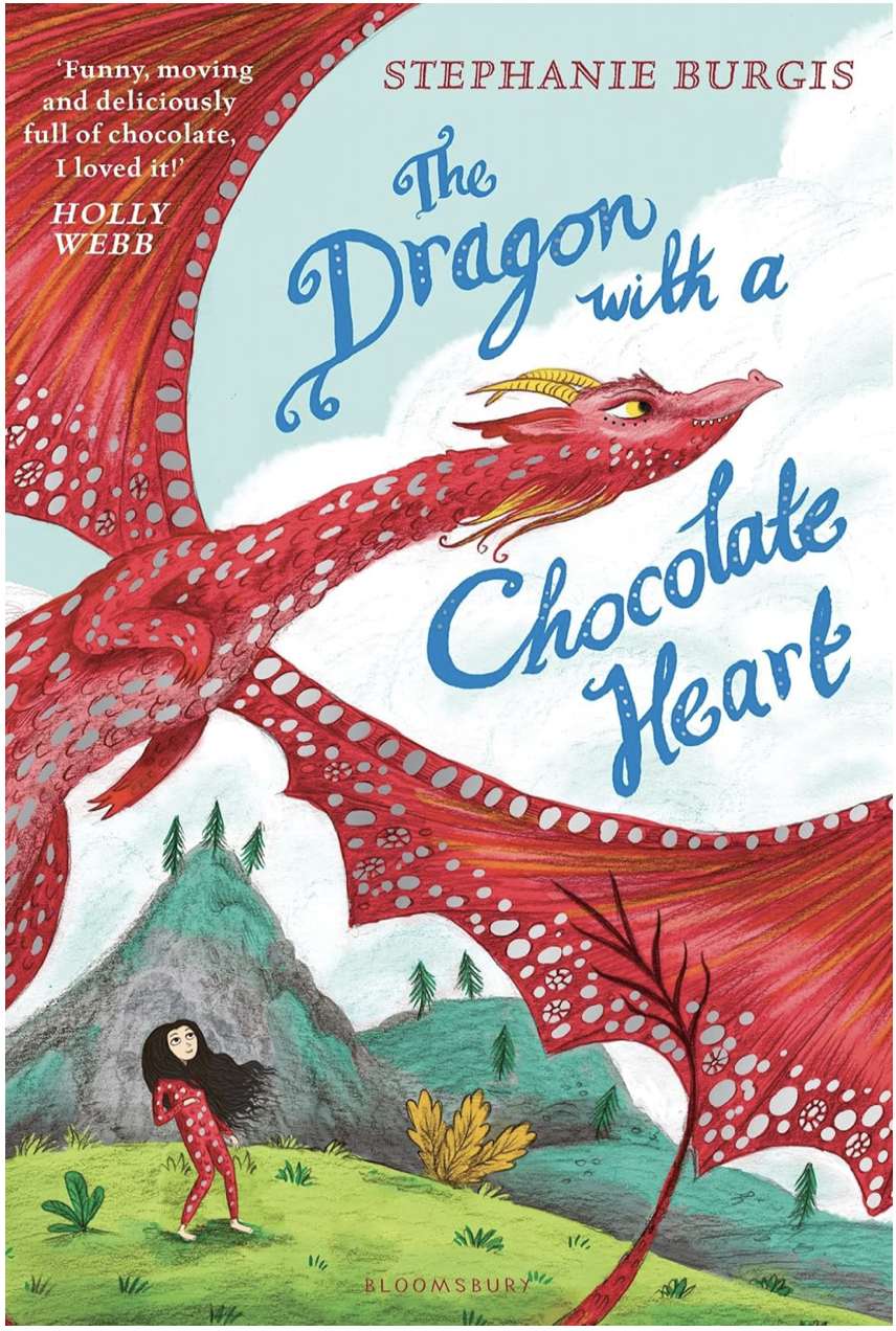 The Dragon with a chocolate heart