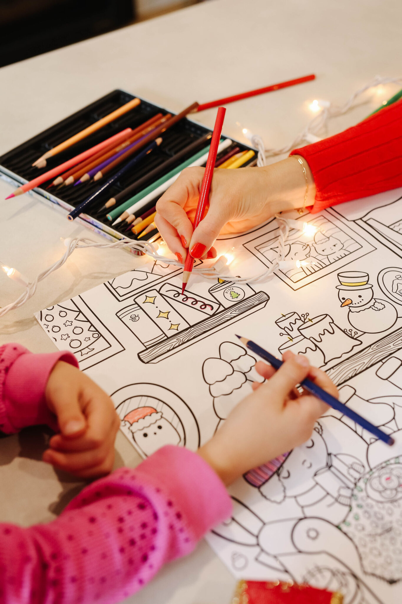 Christmas scene