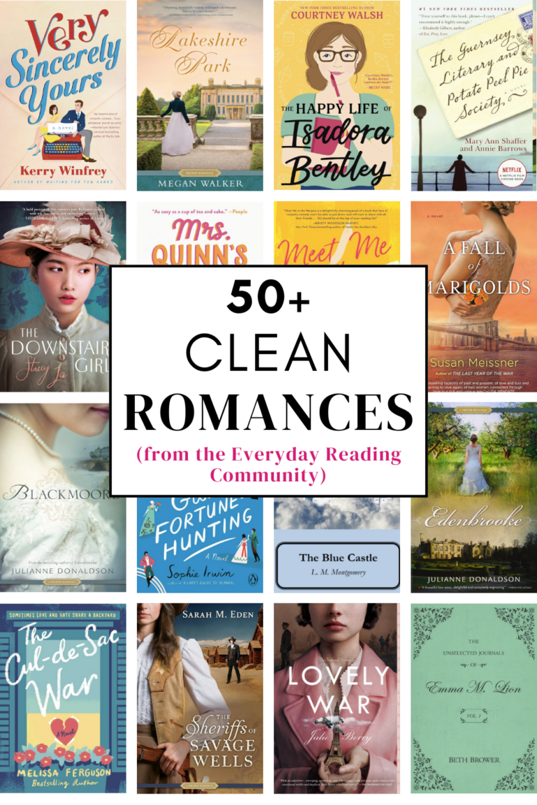50+ Favorite Clean Romances From the Everyday Reading Community