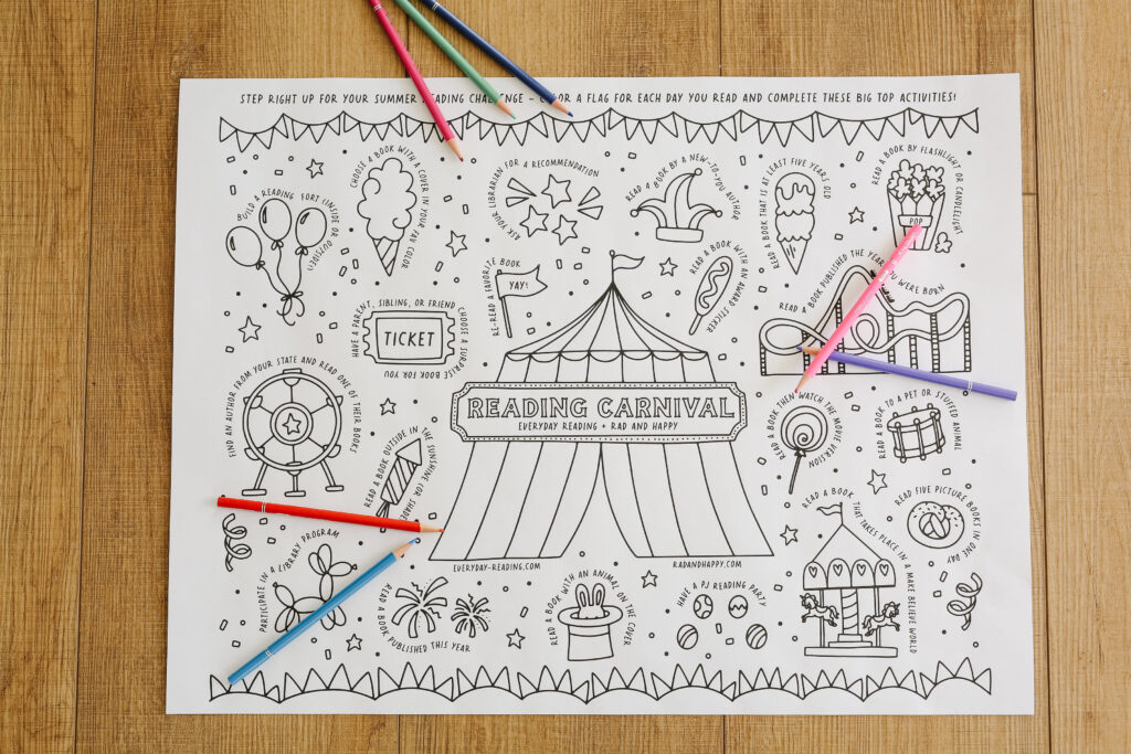 reading log for kids
