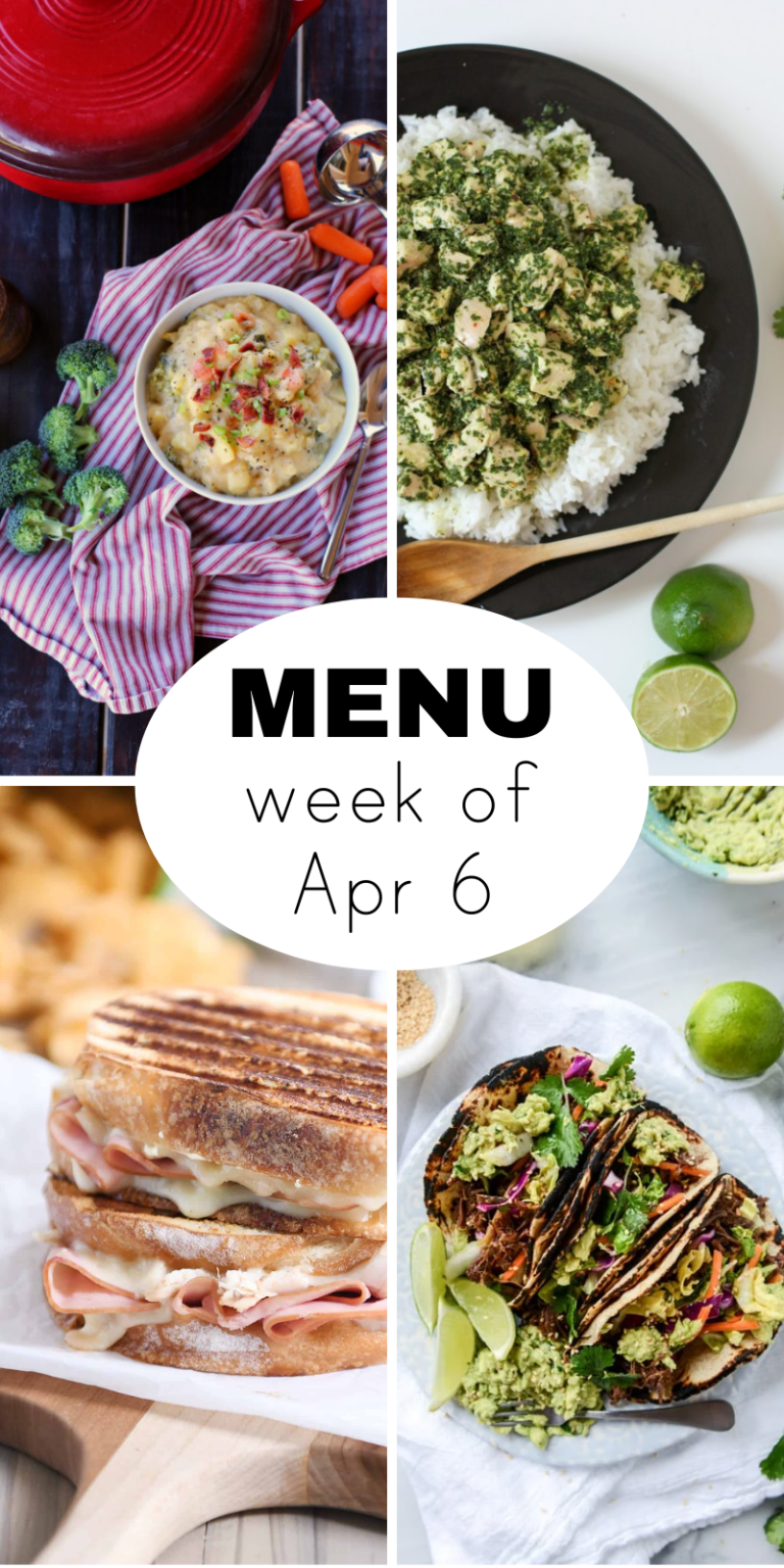 A Week of Dinners to Start Off April (+ snacks)
