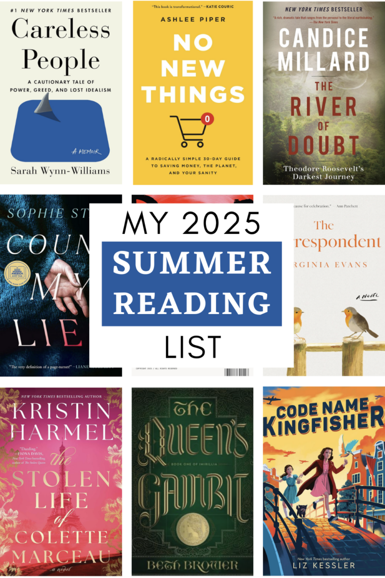 My 2025 Summer Reading List