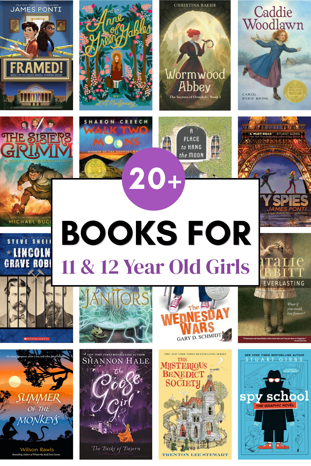 Buku untuk gadis berusia 11 dan 12 tahun