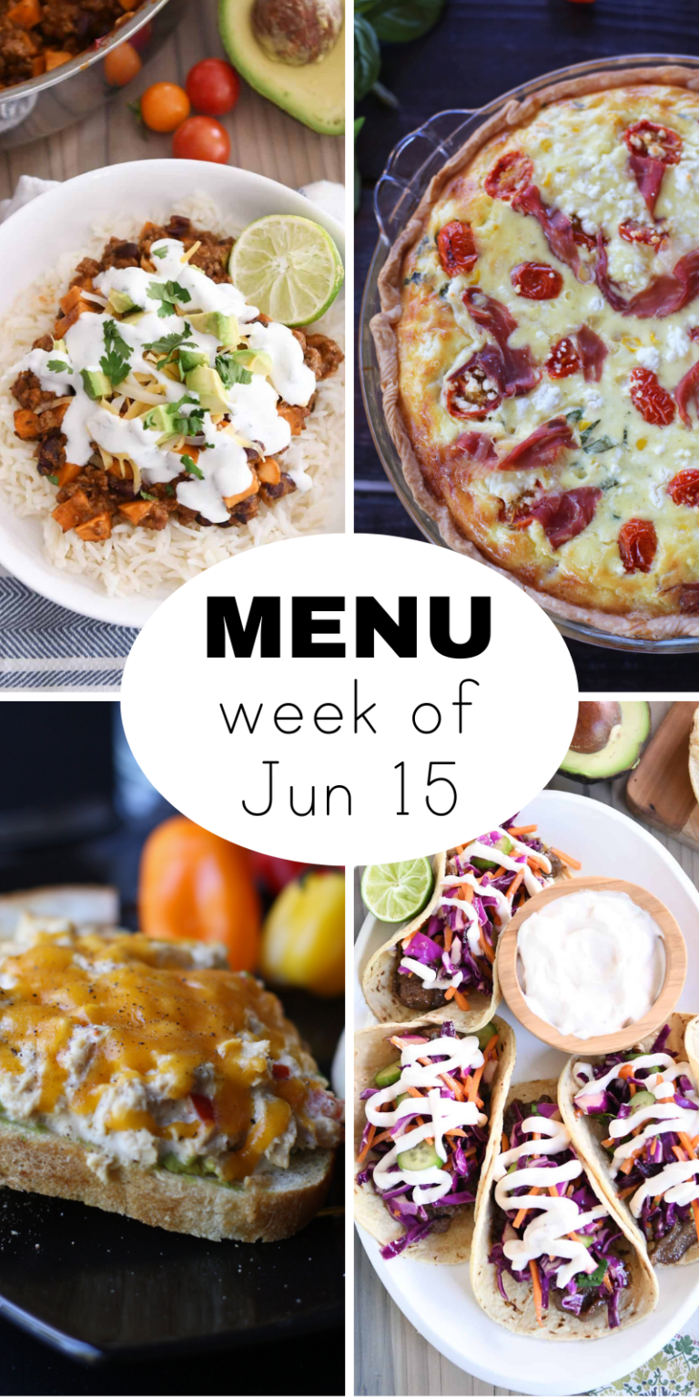A Week of Summer Dinners for the Middle of June