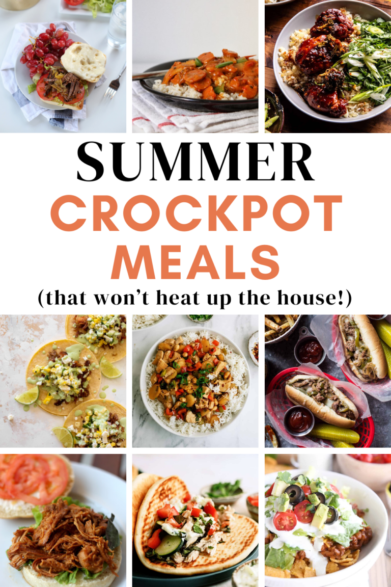 15+ Summer Crockpot Meals
