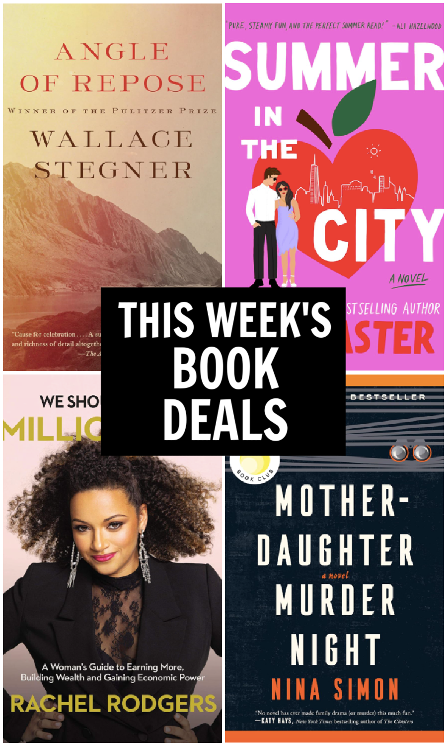 Book Deals for a Summer Weekend