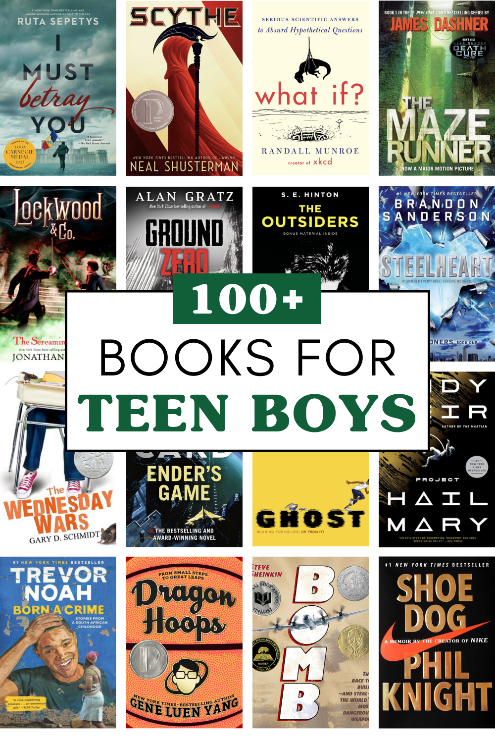 good books for teen boys
