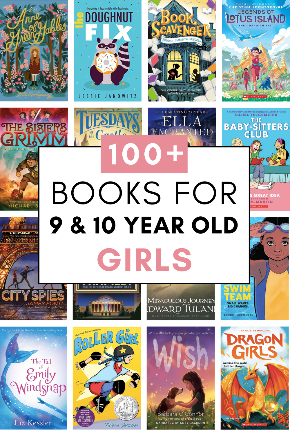 books for 9 and 10 year old girls