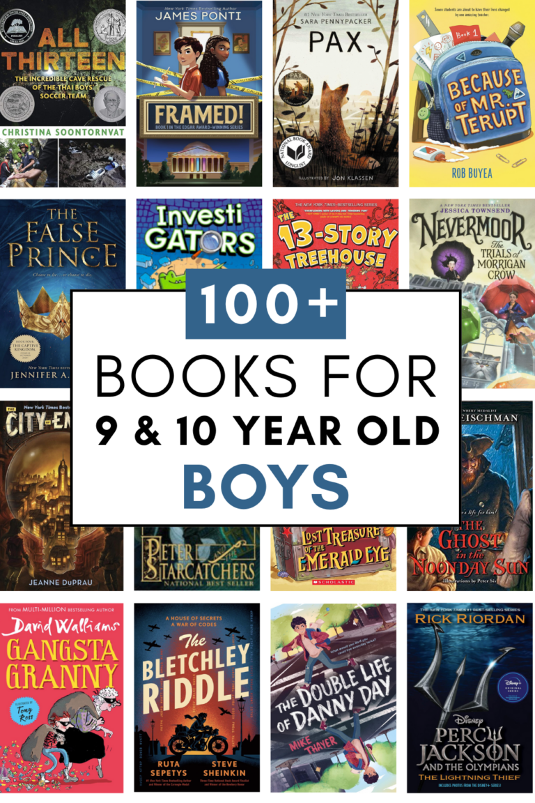 100+ Books for 9 and 10 Year Old Boys