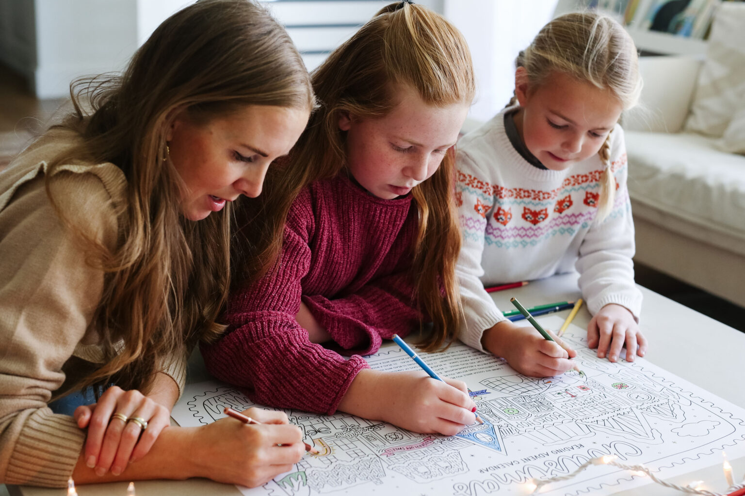 christmas coloring sheets