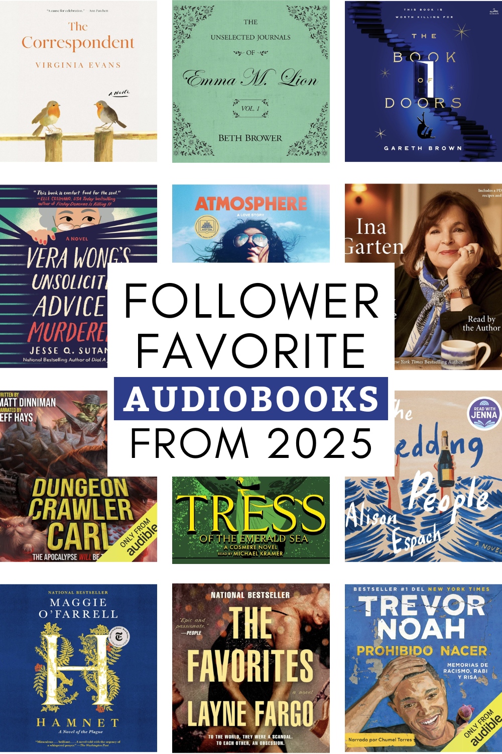top audiobooks 2025