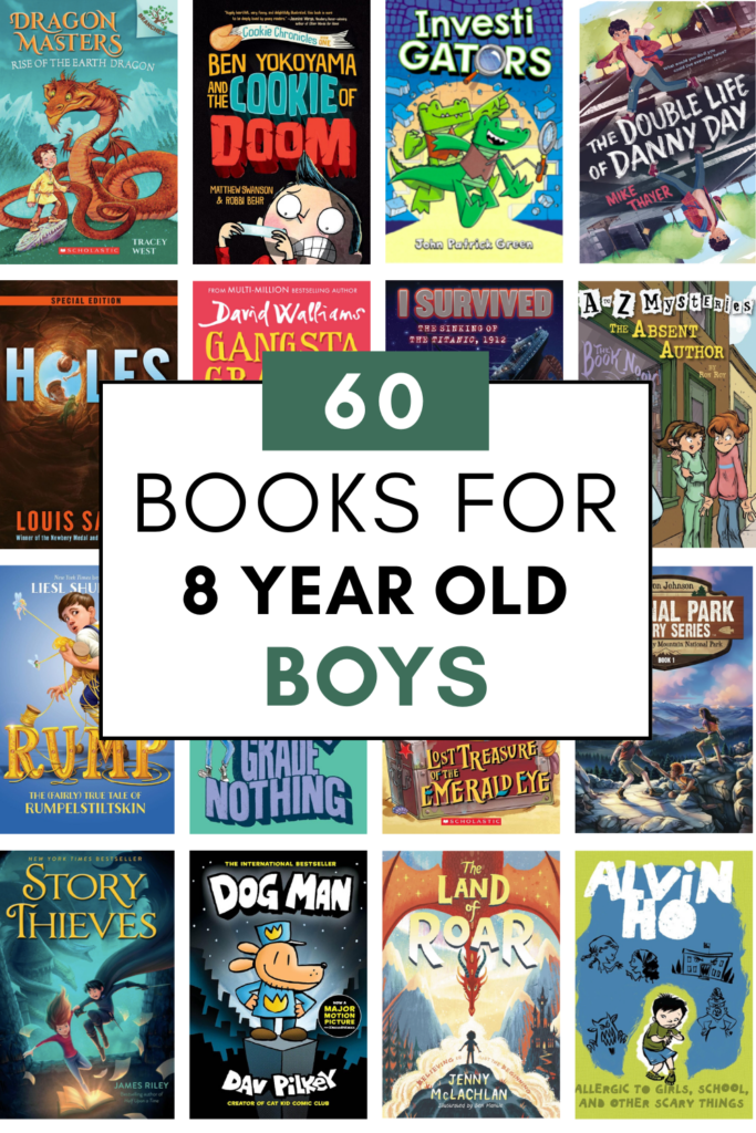 60+ Fantastic Books for 8 Year Old Boys - Everyday Reading