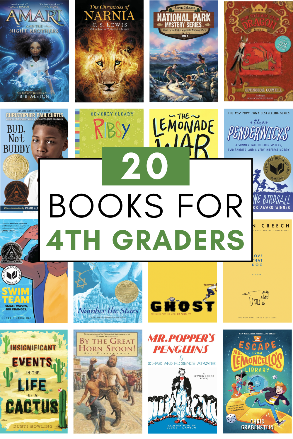 book for fourth grade students