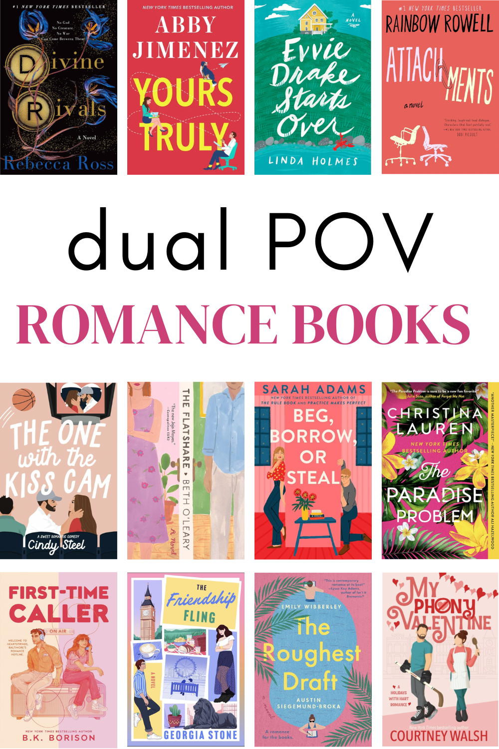dual POV romance books