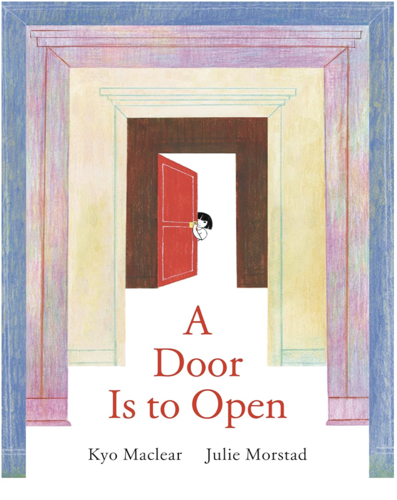 a door is open